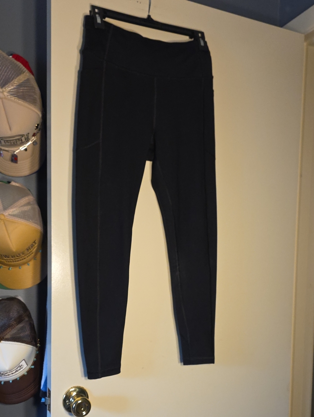 Victoria's Secret Black Activewear Leggings with Logo Tag